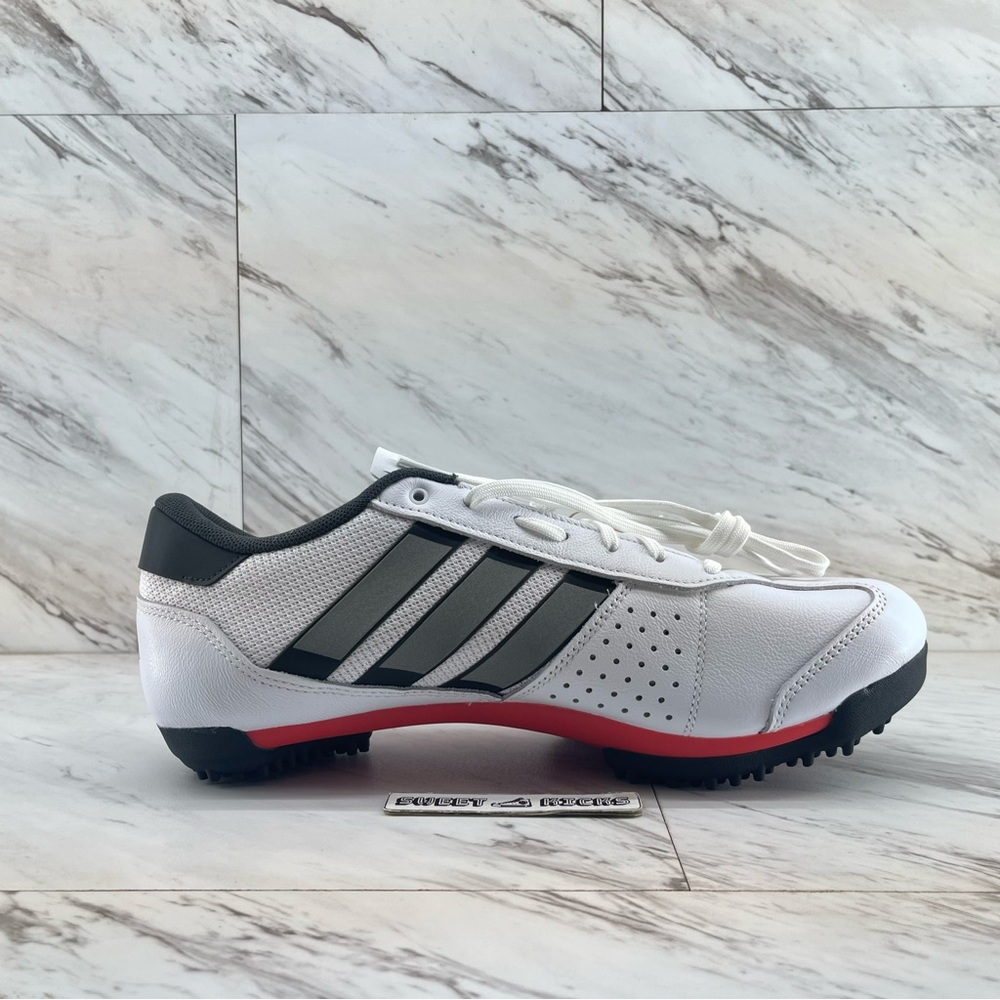 Adidas Heritage Tour Cycling Shoes White Silver Leather - Picture 4 of 11